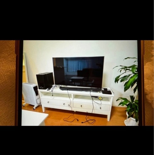 IKEA IDANÄS テレビ台 ホワイト 162x40x63cm