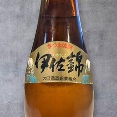 古酒 伊佐錦 芋焼酎 1800ml 25度 大口酒造 ビンテージ レア 未開栓の画像