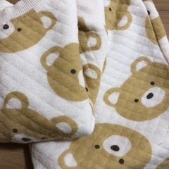 子供服ꯁꯧクマさん柄パジャマの画像