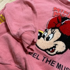 ミニーちゃん　トレーナー　サイズ100の画像