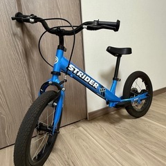 【美品】ストライダー 14x（後付けペダル付き）の画像