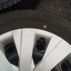 新品同様イボあり10部山 ブリザック VRX3 VRX2 175/65R15 計4本 1台分 トヨタ純正ホイールセットの画像