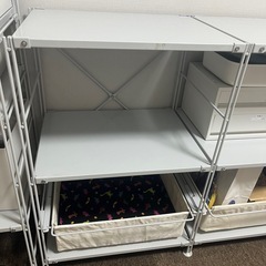 無印良品　ユニットシェルフ　カスタムしてますの画像