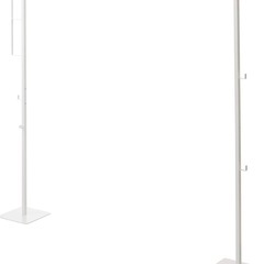 物干し竿 山崎実業 tower ホワイトの画像