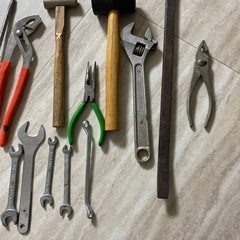 日曜、大工の道具たくさんまとめ売りの画像