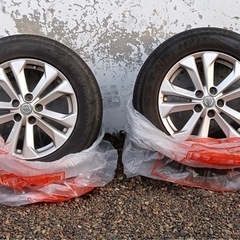 日産純正ホイール17インチの画像
