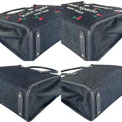 ケイトスペード K6080 ハンドバッグ ネイビー  Kate Spade エラ スモール トート さくらんぼの画像