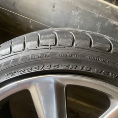 トヨタ　純正　ホイール　18インチの画像