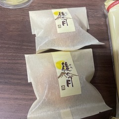 クッキー、蒟蒻ゼリー、レモンゼリー、焼き菓子、カフェラテ、缶コーヒー、砂糖、後の月の画像