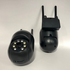 【185】新品4台 屋内 1080P 2方向音声 USB給電 ワイヤレスセキュリティWiFiカメラの画像