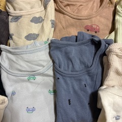 90サイズの肌着7枚　ズボン3枚の画像