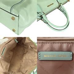 マイケルコース 35S0GYZS3L ハンドバッグ ライトグリーン  Michael Kors ショルダーバッグ サッチェルの画像