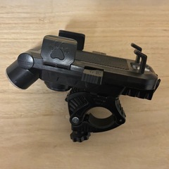 【ジャンク】スマホホルダー付き自転車ライトの画像