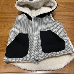 可愛いボアベスト　95の画像
