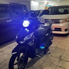 Dio110　ヨシムラマフラー　グリップヒーター付き　社外ステップの画像