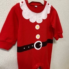 サンタクロース衣装 80サイズ クリスマス サンタ衣装　の画像