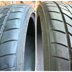 バリ山 TOYO革新的デザインタイヤブランド NITTO NT555 extreme ZR ニットーエヌティーゴーゴーゴエクストリームゼットアール 235/35ZR19 91W 2本の画像