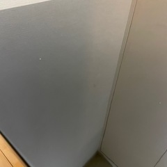 ローテーブル　折りたたみ　光沢　黒　幅75㎝の画像