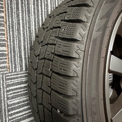 フィアット500用のスタッドレスタイヤ4本セット（ホイール付き）ですの画像
