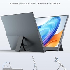 新品・未使用 モバイルモニター 15.6インチ FHD typeC ミニHDMIの画像
