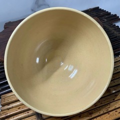【京焼 抹茶碗】波文様 茶道具 茶器 煎茶道具 骨董 アンティーク 古道具　同梱相談可 波　模様　時代物　古玩　古董　懐石道具　煎茶器の画像