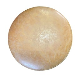 【ジ1222-26】中古美品‼️丸型スツール／オットマンの画像