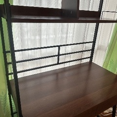 ビンテージ風勉強机の画像