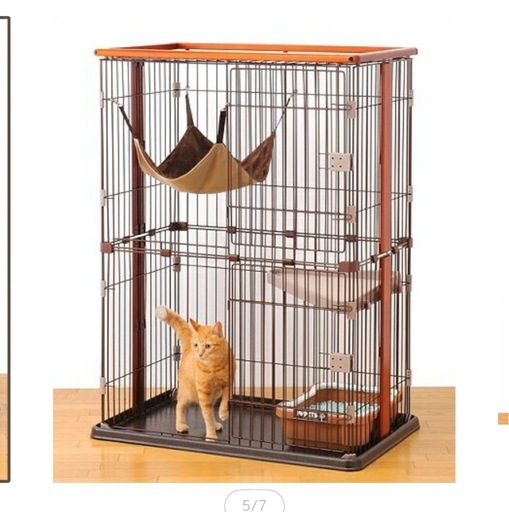 中古　キャットケージ キャットケージ (なこ＊) 梶が谷のその他の中古あげます・譲ります