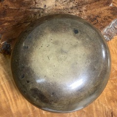 【時代物】古銅 エブコ 建水 茶道具 茶器 骨董品 良品 煎茶道具 茶器 煎茶器 華道具 懐石道具 和骨董 茶こぼし 銅製 骨董 古玩 の画像