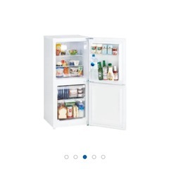 ハイアール｜Haier  冷蔵庫 ホワイト JR-NF121B(W) [幅49.5cm /121L /2ドア /右開きタイプ /2022年]冷蔵庫 ホワイト JR-NF121B(W) [幅49.5cm /121L /2ドア /右開きタイプ /2022年]の画像