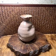 【萩焼】陶楽造 酒器 セット 共箱 陶印有 徳利 ぐい呑 3点セット 良品 和美術 骨董 古玩 懐石道具 茶道具 煎茶道具 華道具 猪口の画像