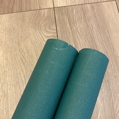 壁紙　ブルーグリーン　アクセントウォールの画像