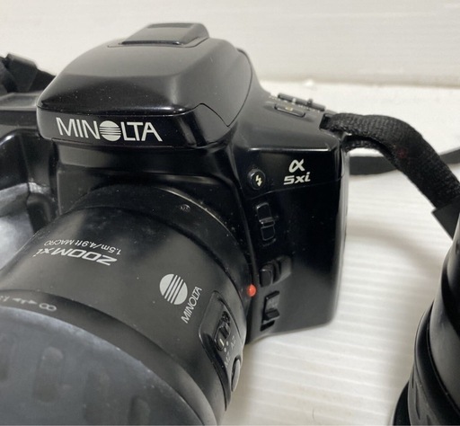 ジャンク品 MINOLTA ミノルタ フィルムカメラ α-5xi カメラレンズ
