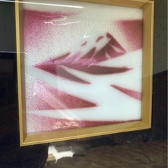 時代物 七宝焼 富士 額装 箱付 良品 インテリア アート 壁掛け 骨董 古玩 和美術 和骨董 茶道具 華道具 絵画 茶器 花器 煎茶器 縁起物 富岳の画像