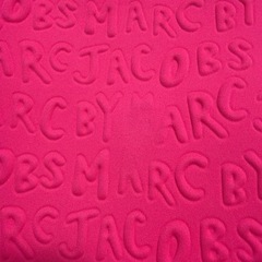 MARC BY MARC JACOBS ピンクノートPCケースの画像