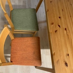 【家具】ダイニングテーブル・椅子セットの画像