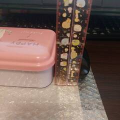 【四季の森フォレオ周辺】HAPPY Animals 猫 ランチボックス ピンク 大サイズ 電子レンジOKの画像