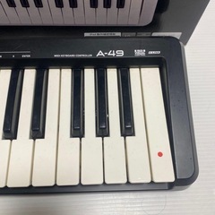 Roland A-49 MIDIキーボードコントローラー ブラック 中古の画像