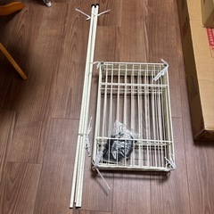 スチールラック　ホワイト　の画像