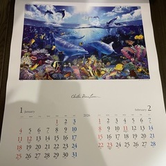 ラッセン　カレンダー2026の画像