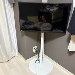 wallテレビスタンド+東芝REGZA32型テレビ付の画像