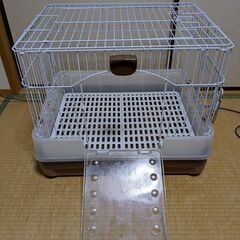 【値下げ対応可】　うさぎ小屋　ケージ　小動物　モルモット　フェレットの画像