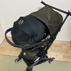 総額8万円　美品　サイベックス　ベビーカー　チャイルドシートの画像