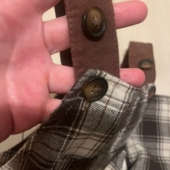 juo✨人気ブランド✨チェック柄サロペット✨オーバーオール✨しまむら✨の画像