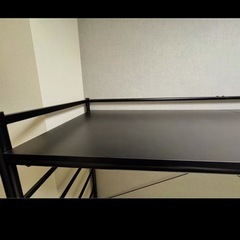 ハンガーシェルフ　スパジオーソ　ベッド収納　ベッド上収納の画像