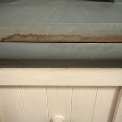 天然木隙間収納(棚付き 幅30cm BL)の画像