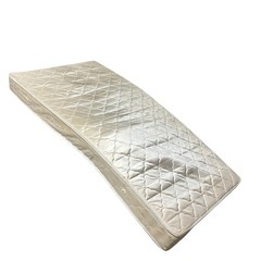 【ジ1222-11】今ならベットフレーム付き‼️シングルマットレスの画像