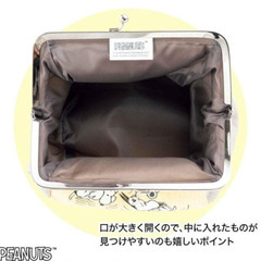 処分価格 PEAＮUTS がま口Porch【未使用】Liｍitedの画像