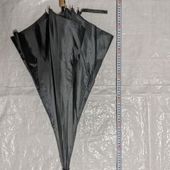 傘 雨傘 ブラック 親骨65cmの画像