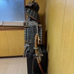 等身大　鎧兜 具足 甲冑　　　　　　現状確認して下さい　 の画像